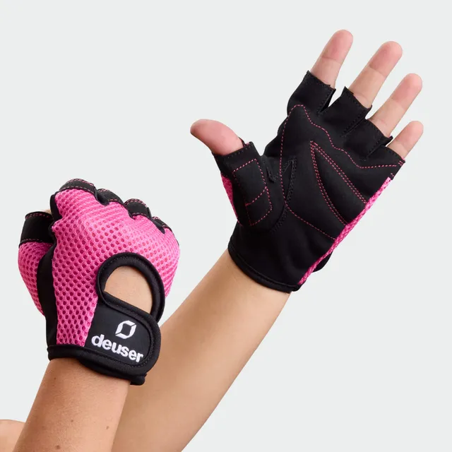 deuser-expander-lady-pink-trainingshandschuh-damen-m-gepolstert image 1
