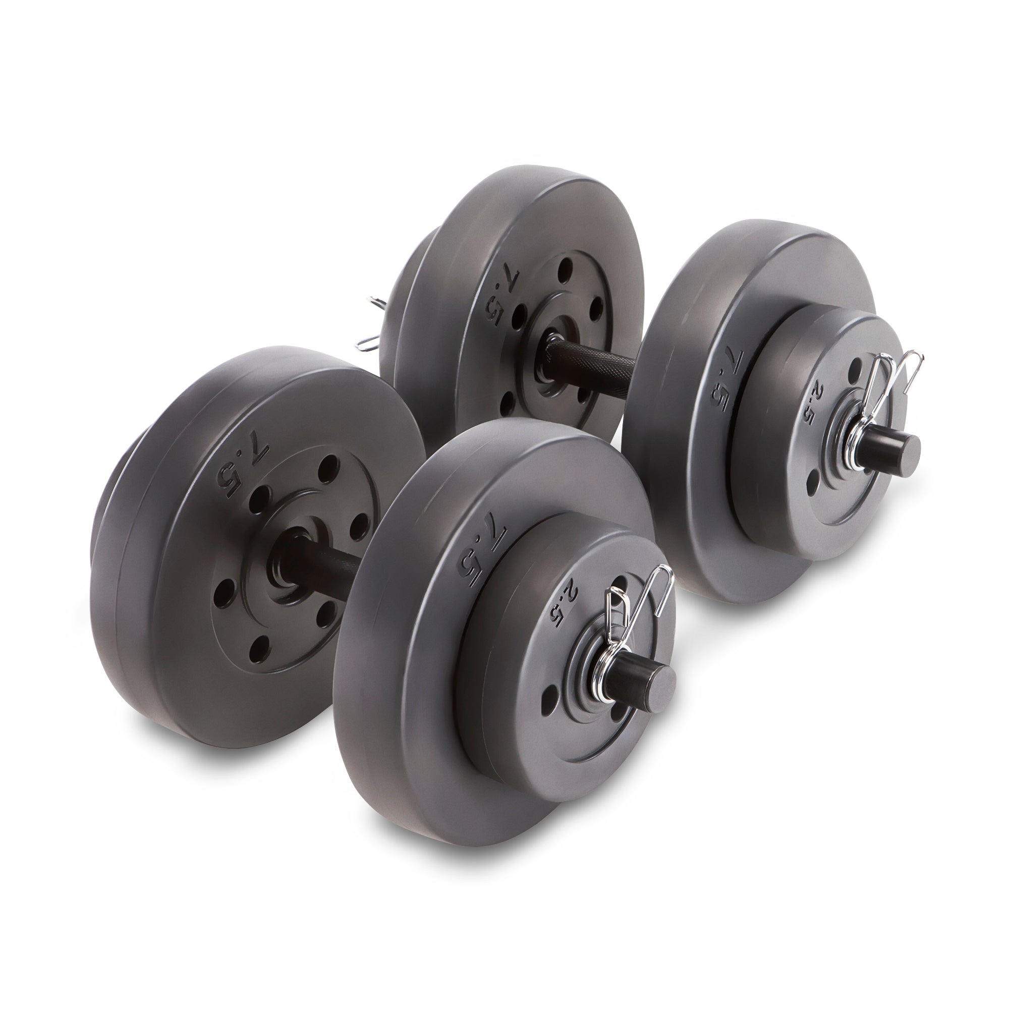 marcy-vb-40-kurzhantelset-vinyl-18-kg-verstellbar image 1
