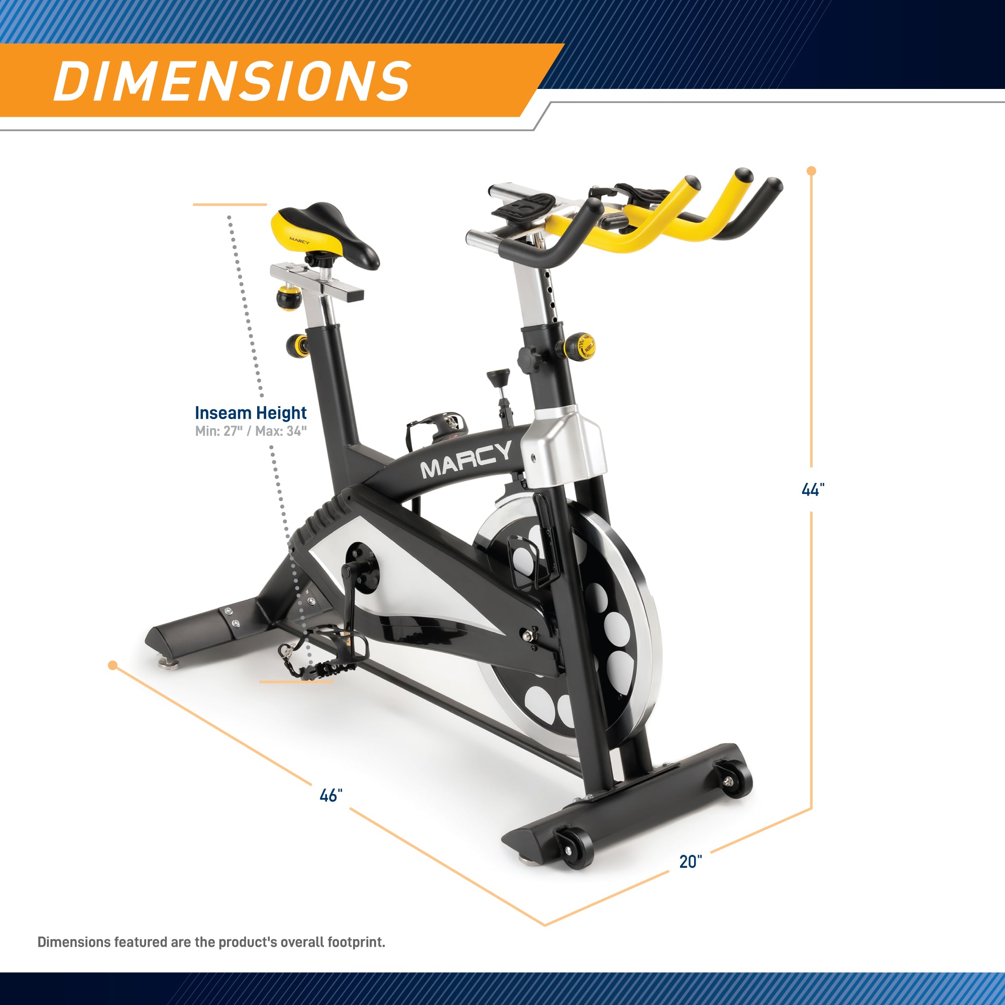 marcy-jx-7038-revolution-cycle-indoor-bike-heimtrainer image 3