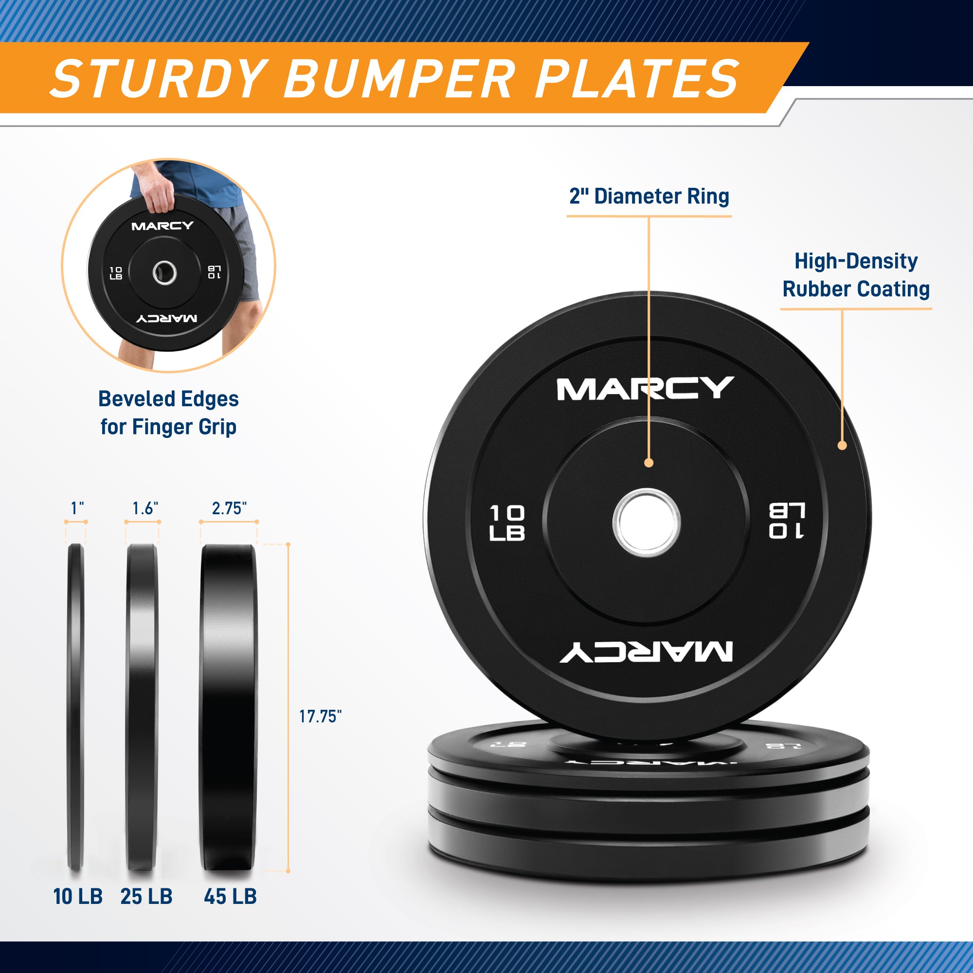 marcy-weights-and-bars-bp-250-hantelset-250lbs-mit-stange image 4