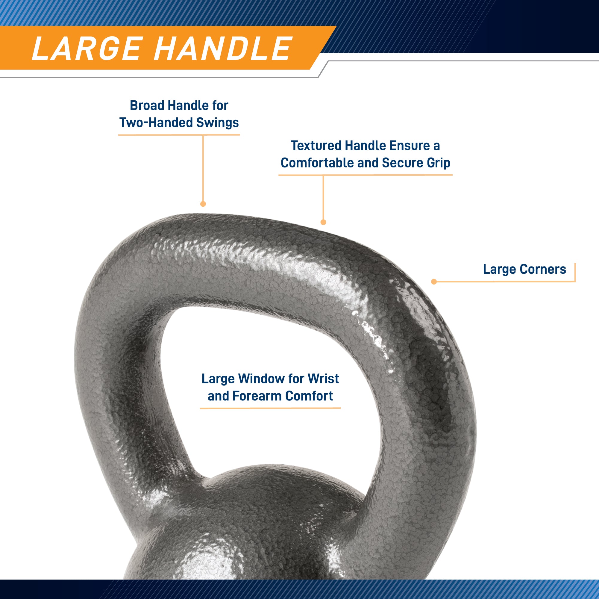 marcy-hkb-010-kettlebell-4-5-kg-gusseisen-hammertone image 4